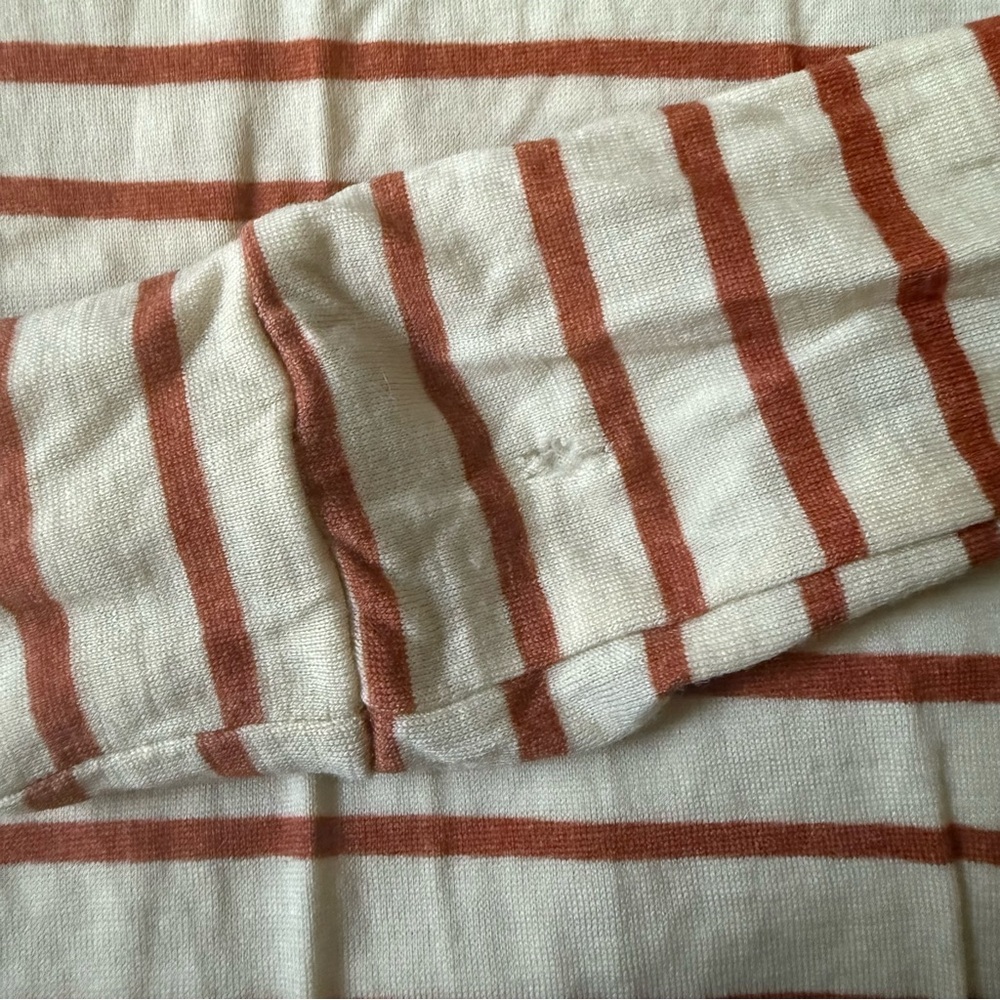 Chasing Windmills Wool Thermals in Cream and Sedona Stripe - Picture 7 of 12